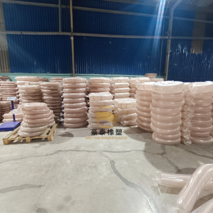 Ống Hút Bụi PU Lõi Thép Mạ Đồng 内径-Phi 110MM 卷-Cuộn 10M